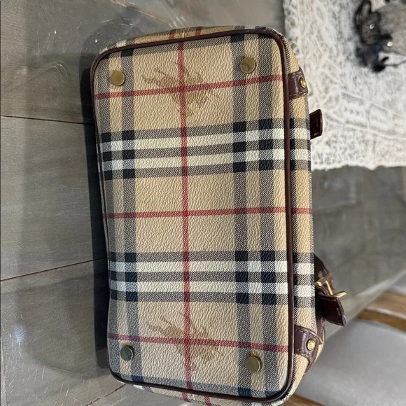 Burberry Brown and Tan Shoulder Bag - Picture 6 of 6